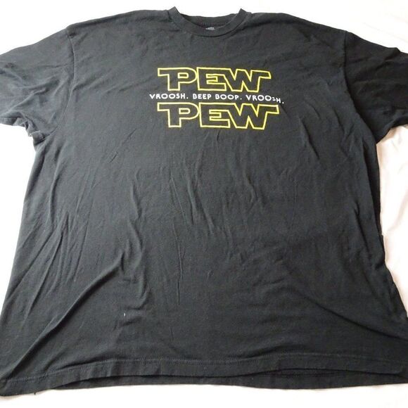 Annarbor Pew Pew Black Shirt Size 3XL - Picture 3 of 9